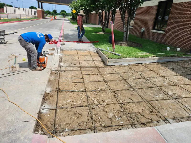 Concrete Work project in Houston, TX — Detail Construction project 13