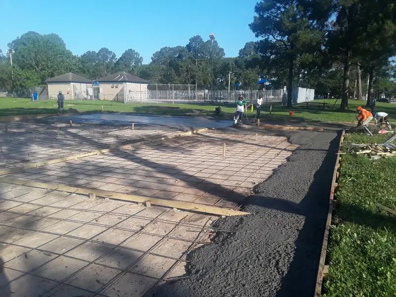 Concrete Work project in Houston, TX — Detail Construction project 21