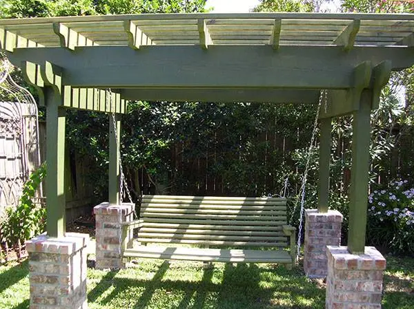Pergolas project in Houston, TX — Detail Construction project 9