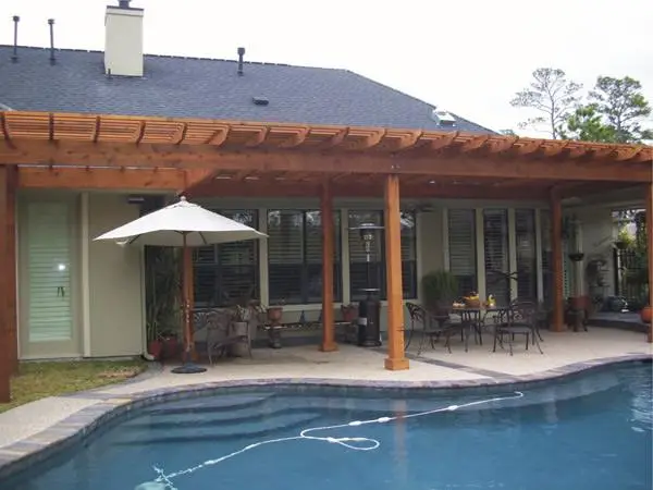 Pergolas project in Houston, TX — Detail Construction project 11