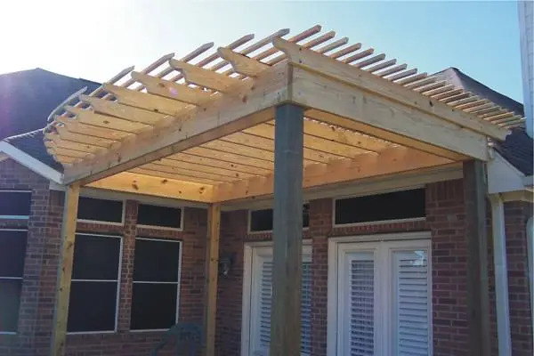 Pergolas project in Houston, TX — Detail Construction project 14