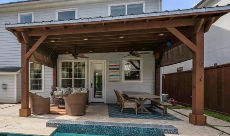 Pergolas project in Houston, TX — Detail Construction project 19