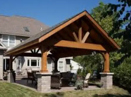 Pergolas project in Houston, TX — Detail Construction project 20